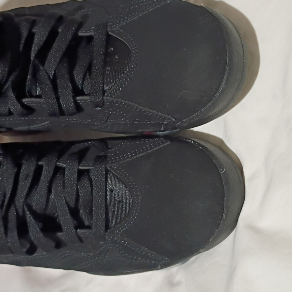 Flight  Nike Air Jordans Shoes - Black and Red 8 mens - Picture 8 of 11